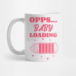 Opps... Baby Loading Pregnancy Announcement Mug